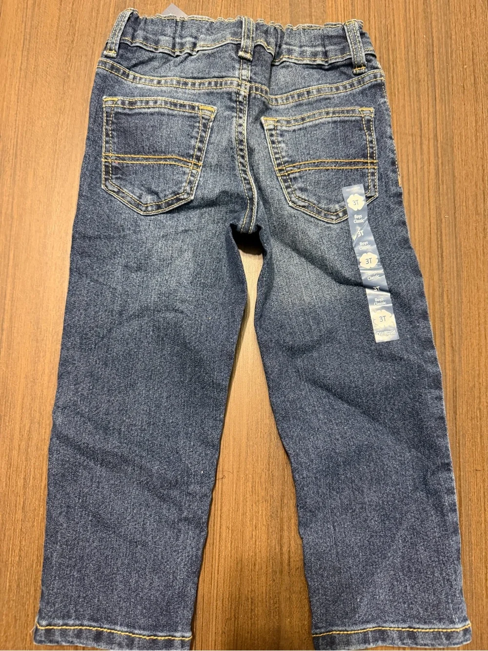 OshKosh B'gosh Men's Straight Dark Blue Denim Jeans